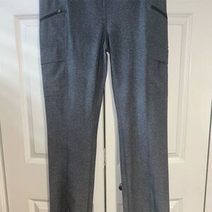 Eddie Bauer Women's High Rise Trail Leggings Gray XL Activewear